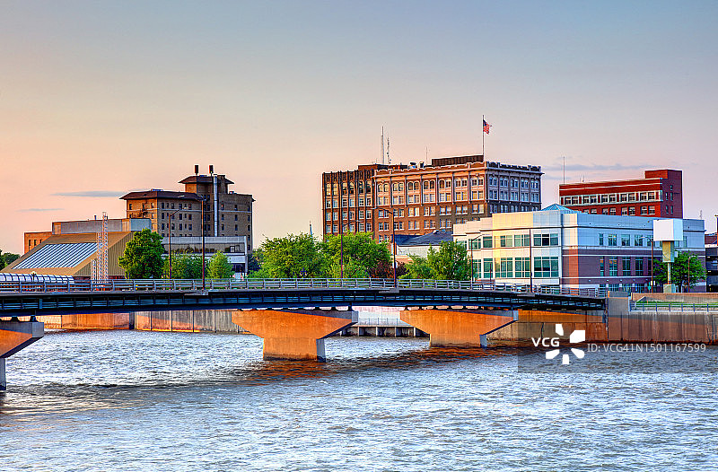 爱荷华州滑铁卢市图片素材