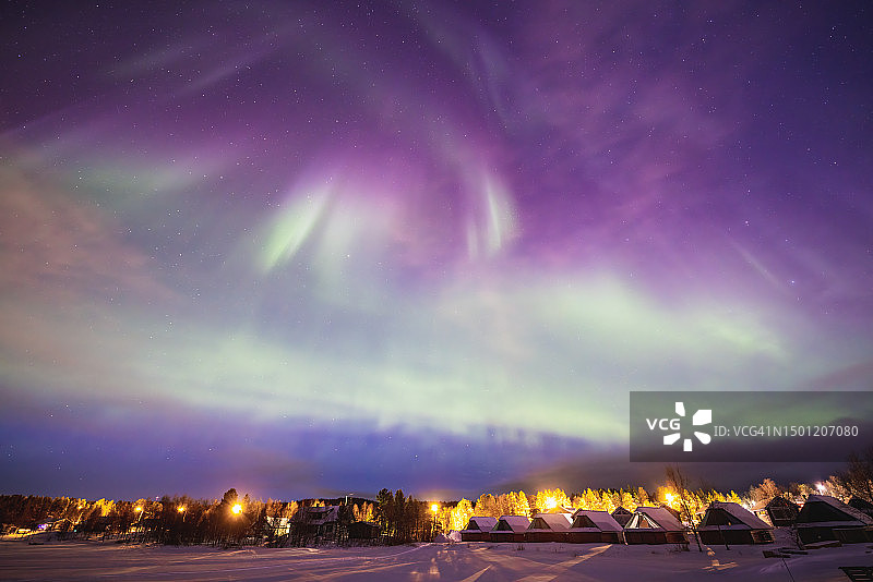 天空中的光芒图片素材