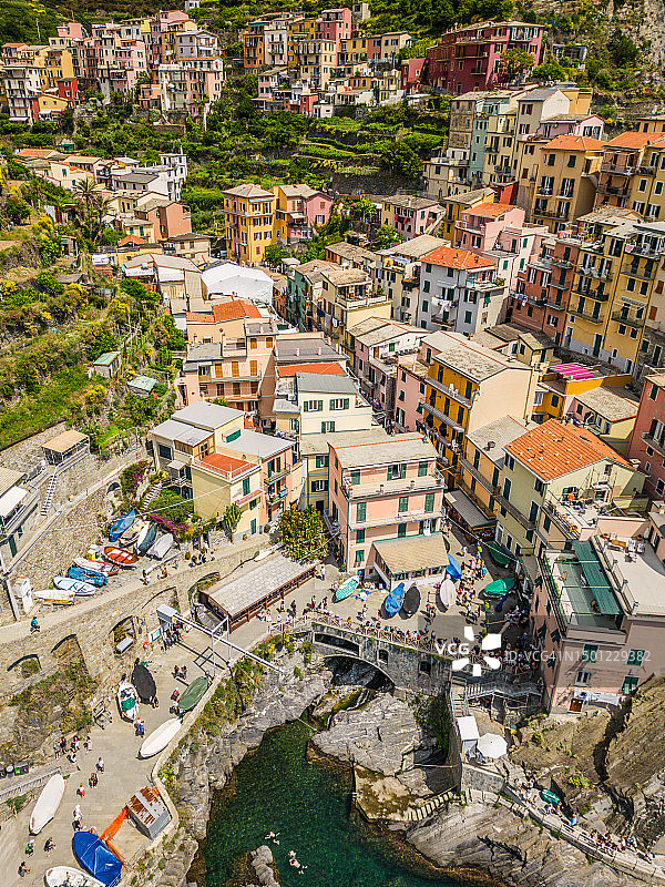 五渔村马纳罗拉图片素材