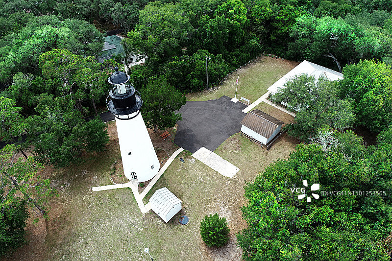 阿米莉亚岛灯塔图片素材
