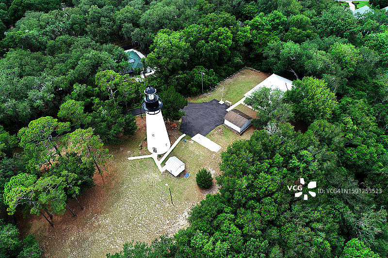 阿米莉亚岛灯塔图片素材