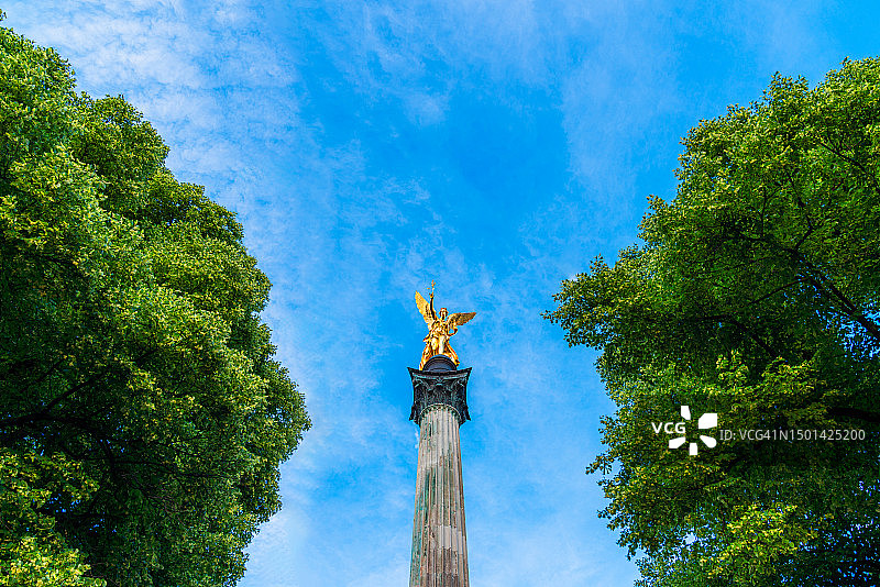 和平天使，德国慕尼黑图片素材