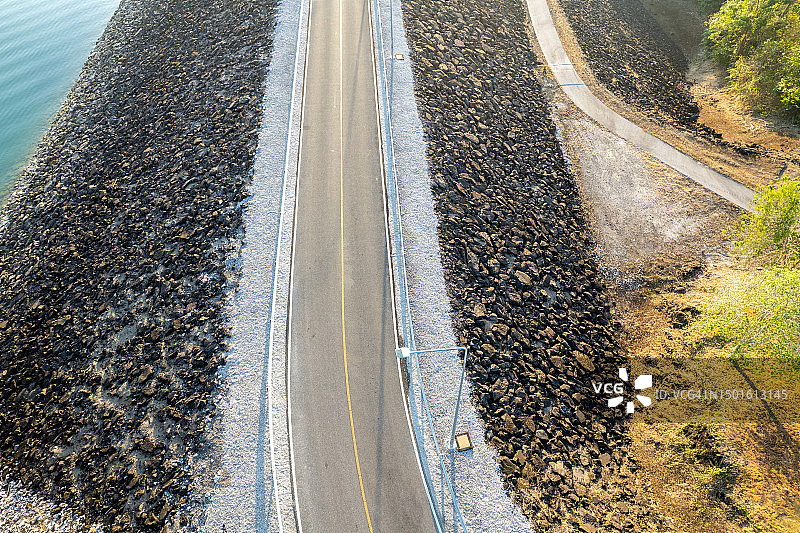 航拍道路图片素材