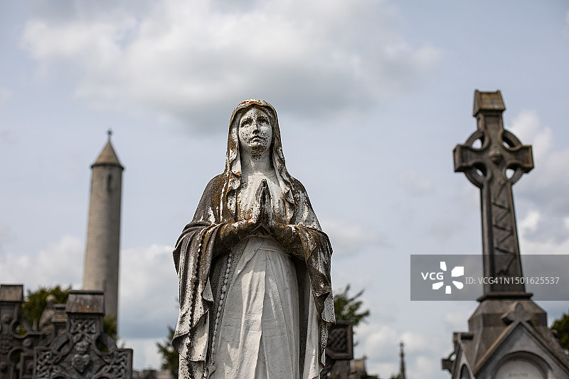 都柏林墓地图片素材