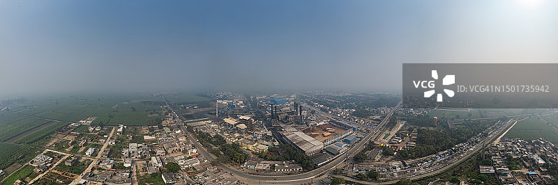 印度北部的制糖厂图片素材