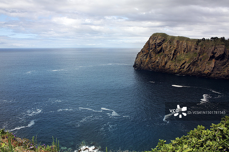 葡萄牙亚速尔圣米格尔岛海景图片素材