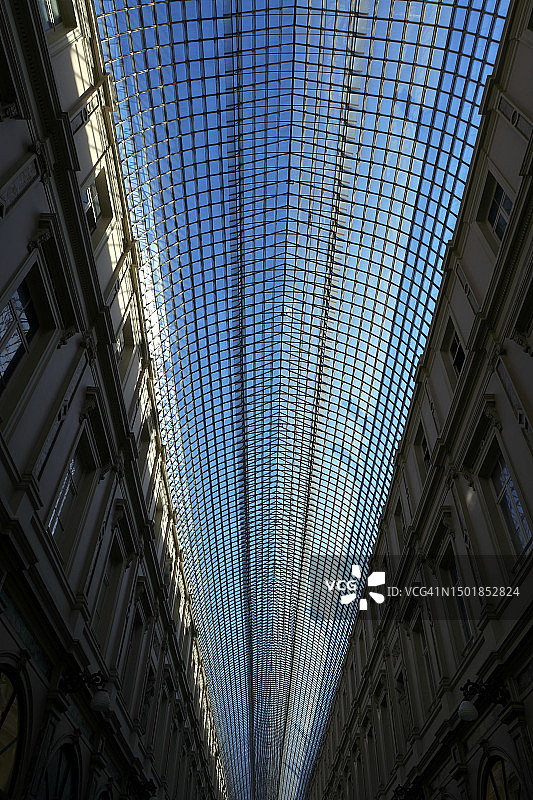 布鲁塞尔皇家画廊 - 玻璃屋顶图片素材