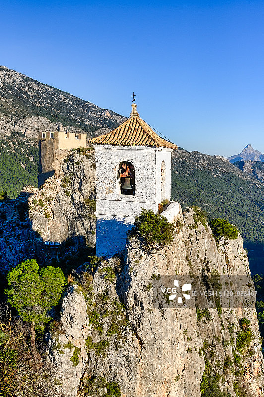 教堂钟楼图片素材
