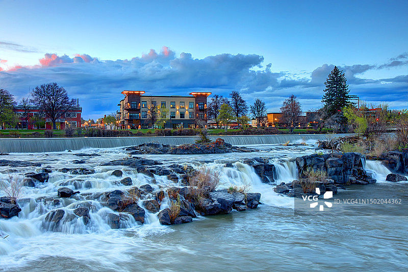 爱达荷州爱达荷福尔斯市图片素材