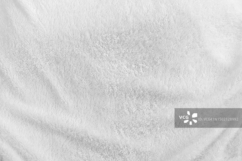 白色沙滩巾图片素材