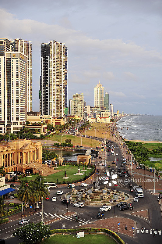 斯里兰卡科伦坡海滨图片素材