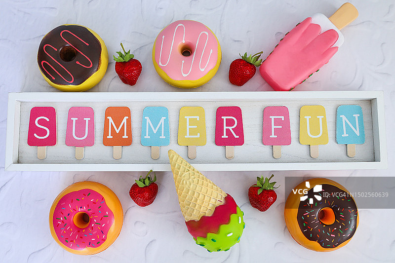 夏日甜品图片素材