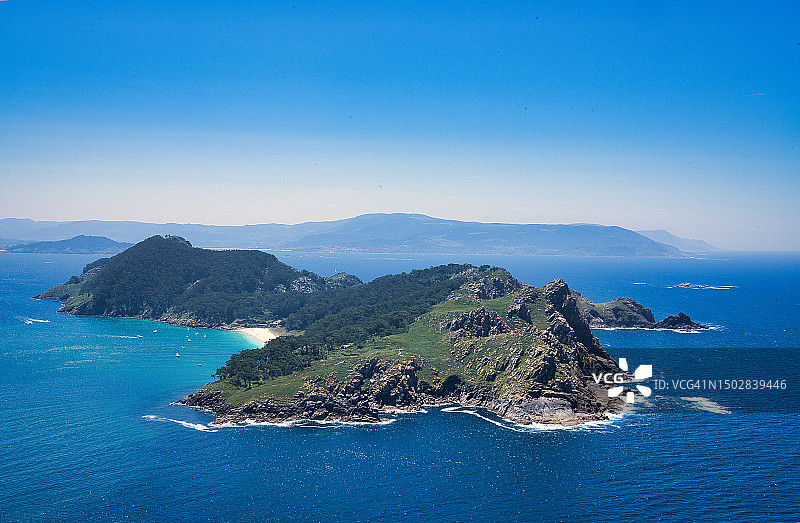 圣马蒂尼奥岛图片素材