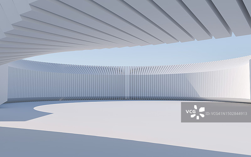 3D渲染建筑背景图片素材