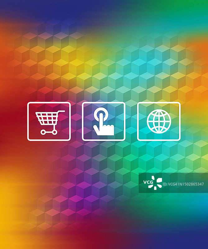 在线购物图标图片素材