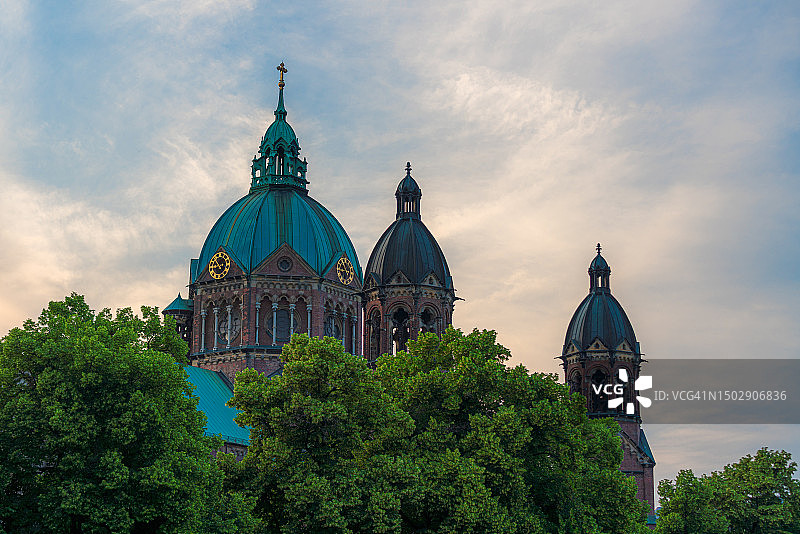 德国慕尼黑圣卢卡教堂图片素材