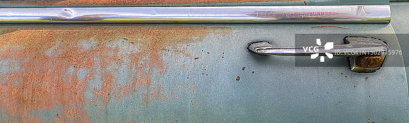 汽车门把手特写图片素材