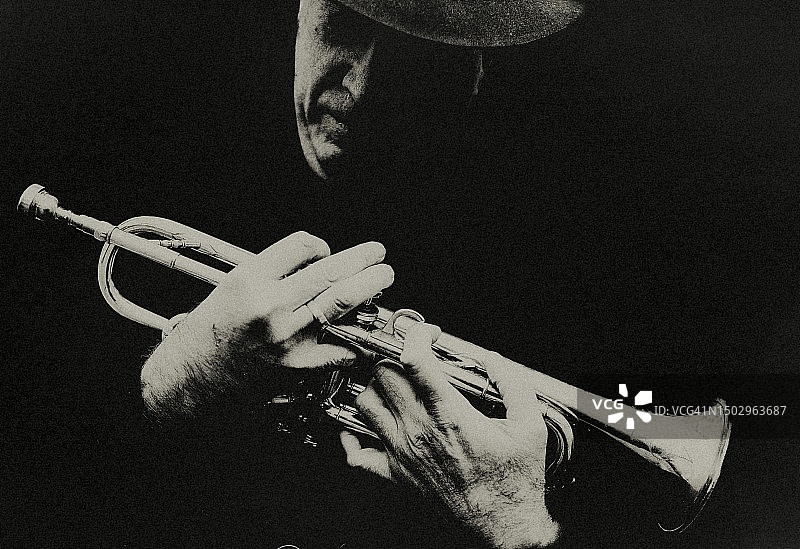 小号演奏者图片素材