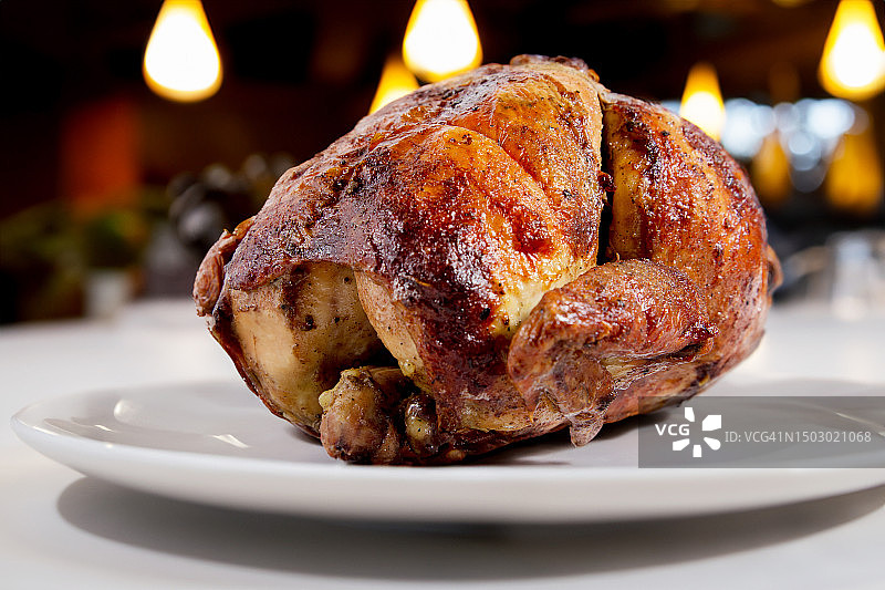 秘鲁烤鸡图片素材