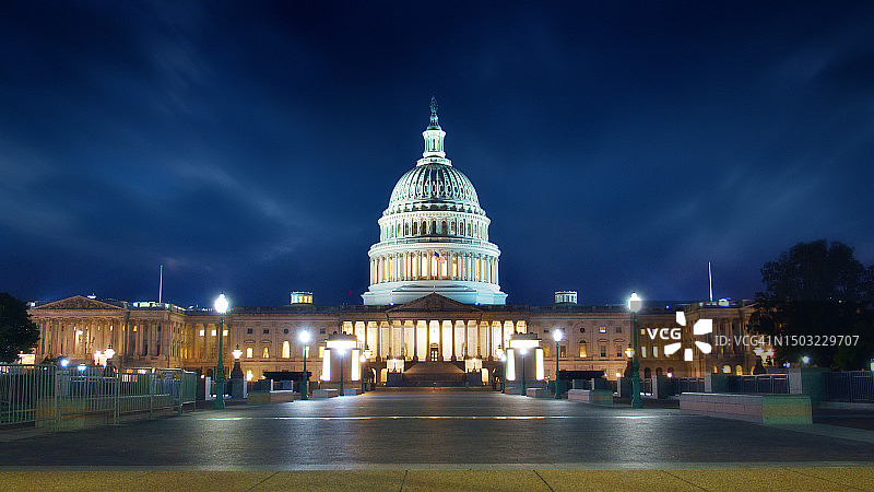 美国参议院恐怖景象图片素材