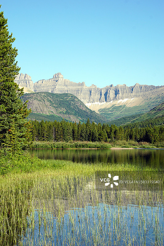 冰川国家公园图片素材