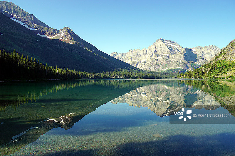 冰川国家公园图片素材