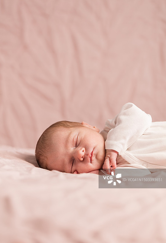 婴儿、睡眠、女孩图片素材