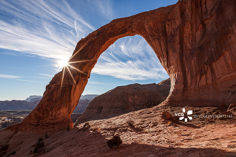 犹他州摩押岩石地貌图片素材