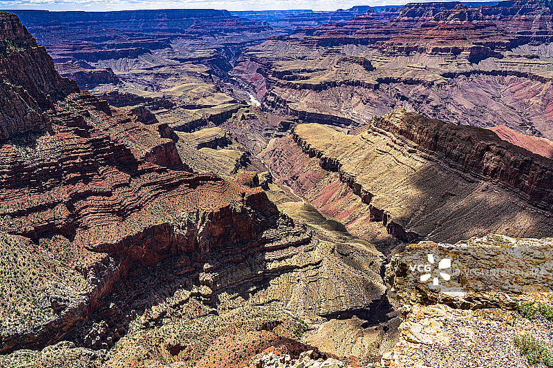 大峡谷利潘点的日光景色图片素材