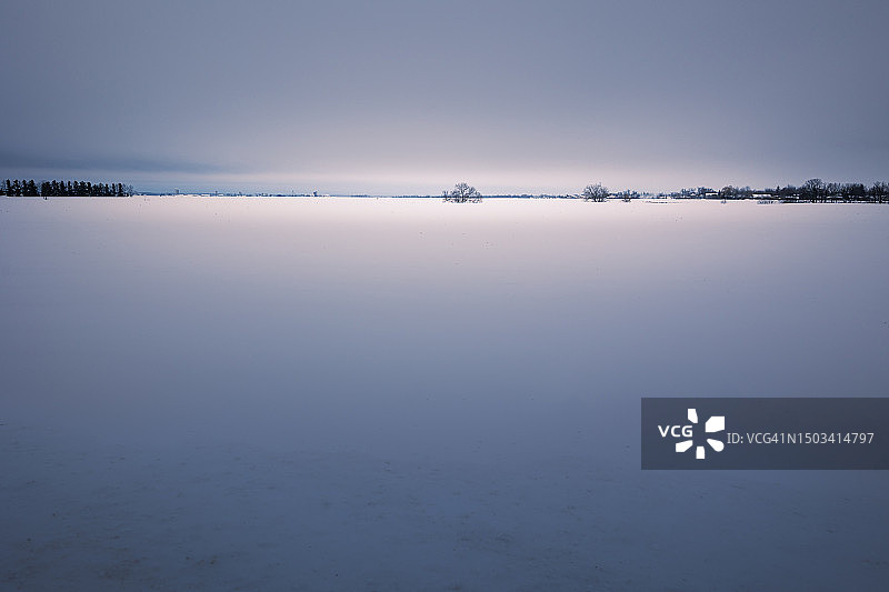 加拿大冬季海景图片素材