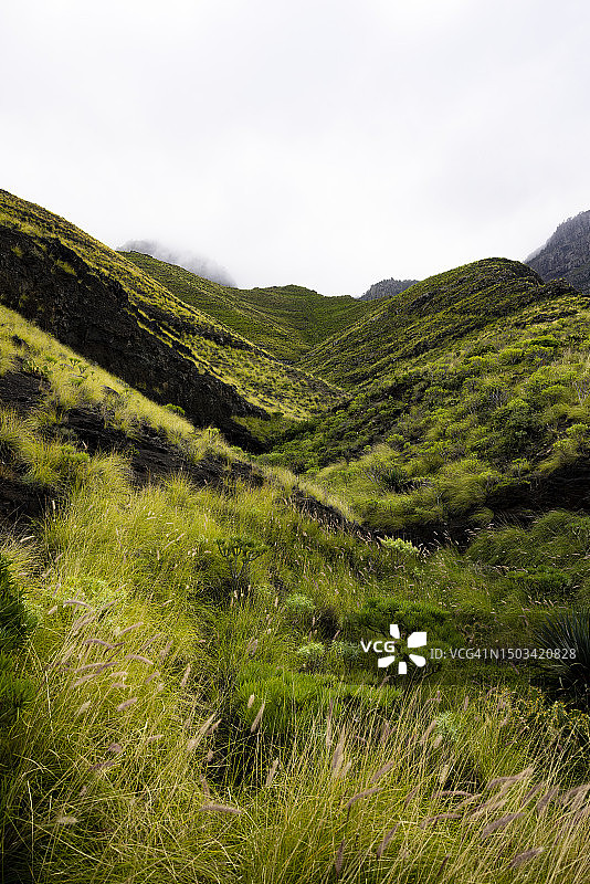 西班牙拉斯帕尔马斯大加那利岛的风景图片素材