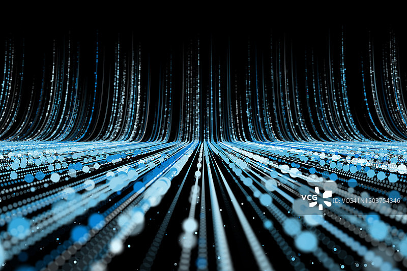 科技线条粒子背景图片素材