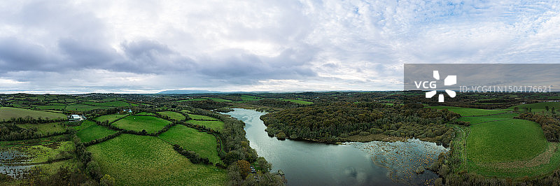 秋季乡村早晨，北爱尔兰图片素材