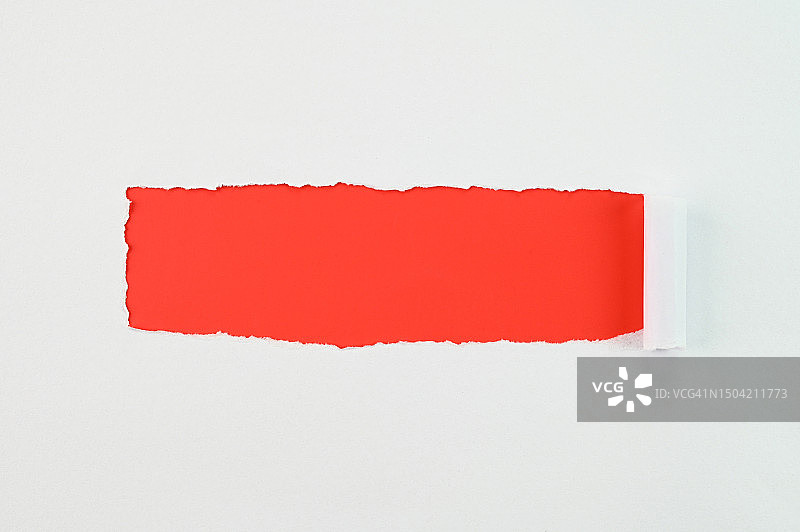 红色破纸图片素材