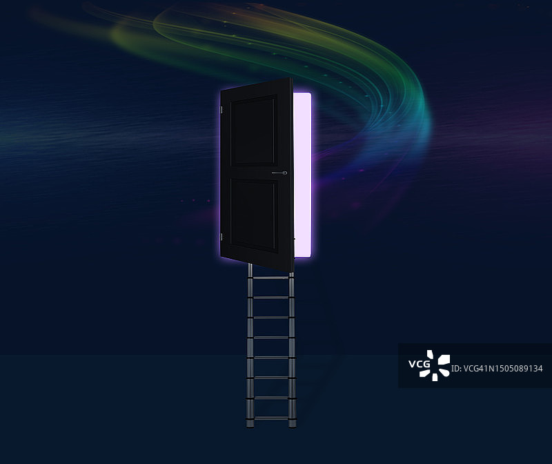 通往元宇宙的入口图片素材