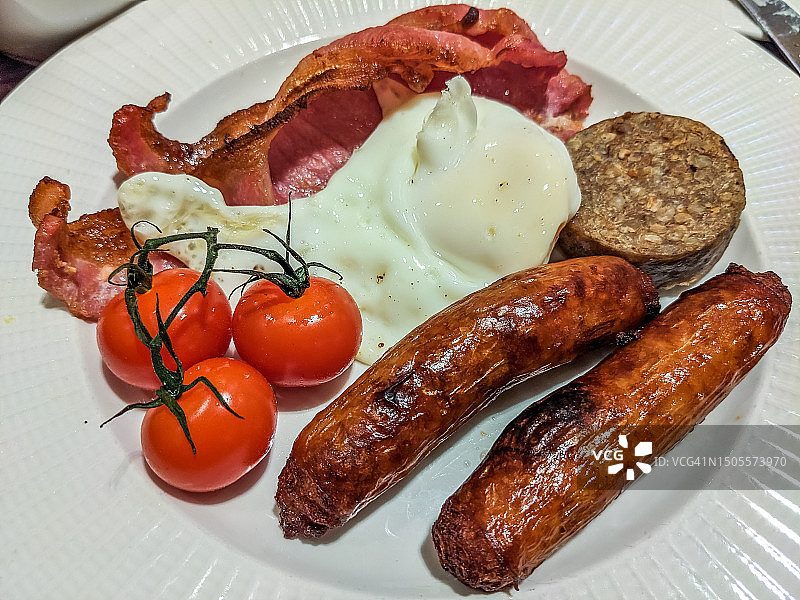 爱尔兰式全套早餐图片素材