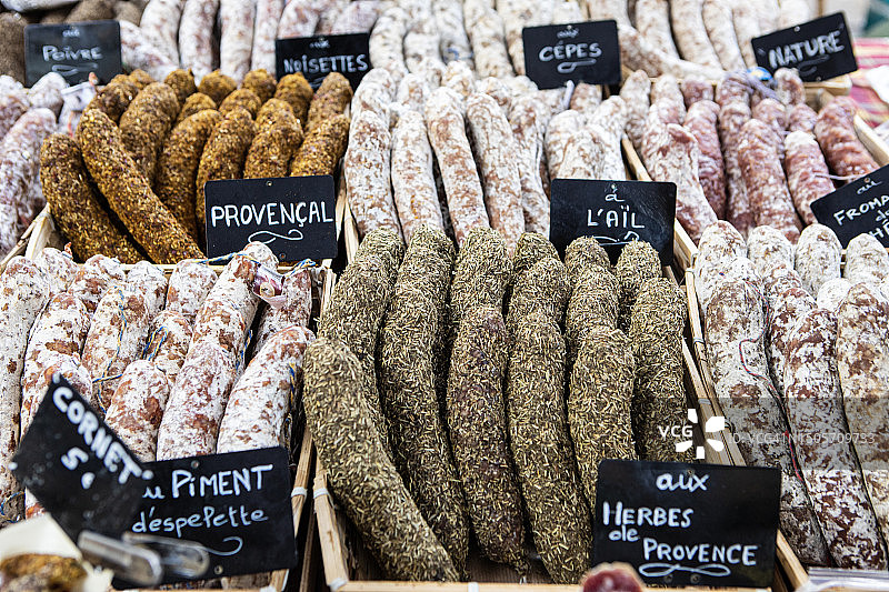 农贸市场丰收景象图片素材