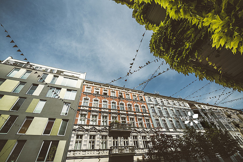 柏林普伦茨劳贝格街区：现代设计与建筑魅力图片素材