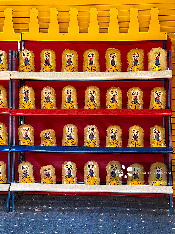 圣莫尼卡的嘉年华打猫游戏图片素材