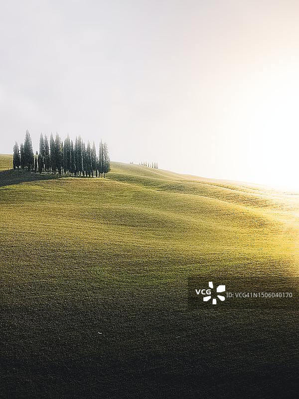 瑞士艾罗洛的田野风光图片素材