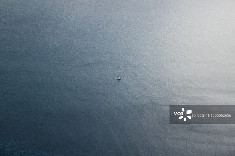 大海的俯视图图片素材