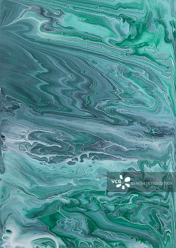 俄罗斯绿色抽象图案的全景照片图片素材