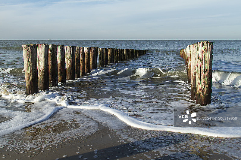 荷兰弗利辛恩海景风光图片素材