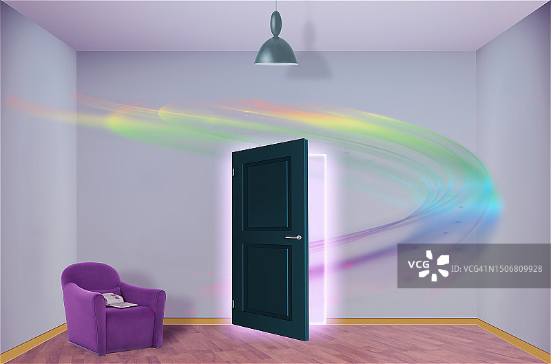 通往元宇宙的入口图片素材