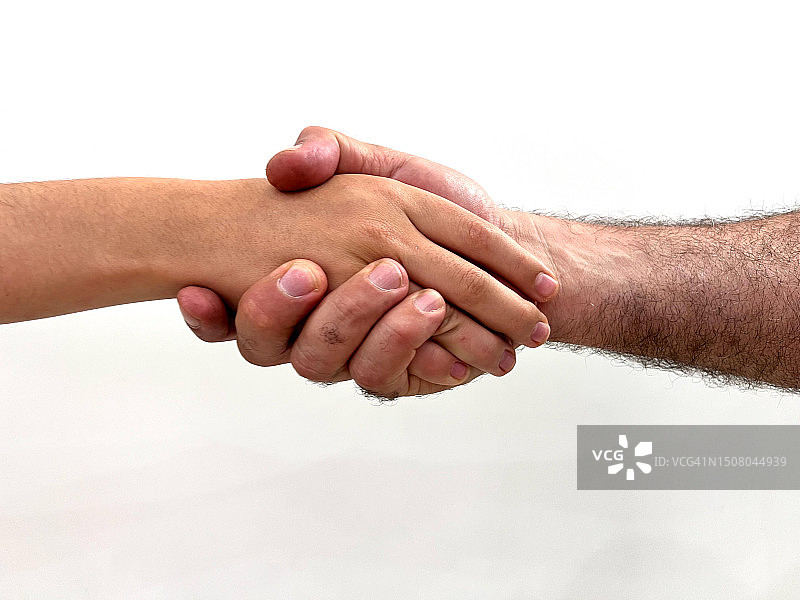 男人和女人握手图片素材
