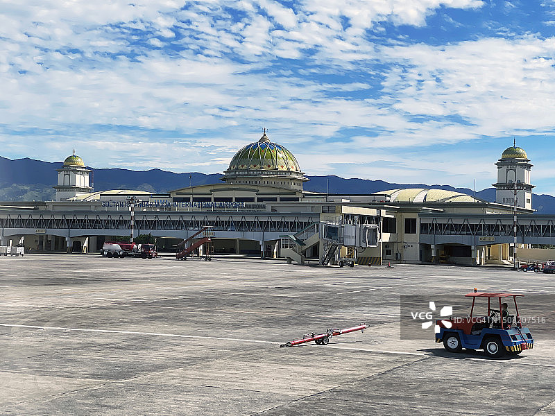 班达亚齐的苏丹伊斯坎达尔·穆达国际机场图片素材