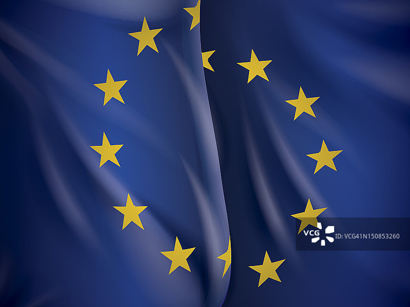 欧盟旗帜图片素材