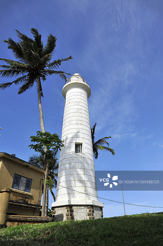 斯里兰卡加勒堡灯塔图片素材