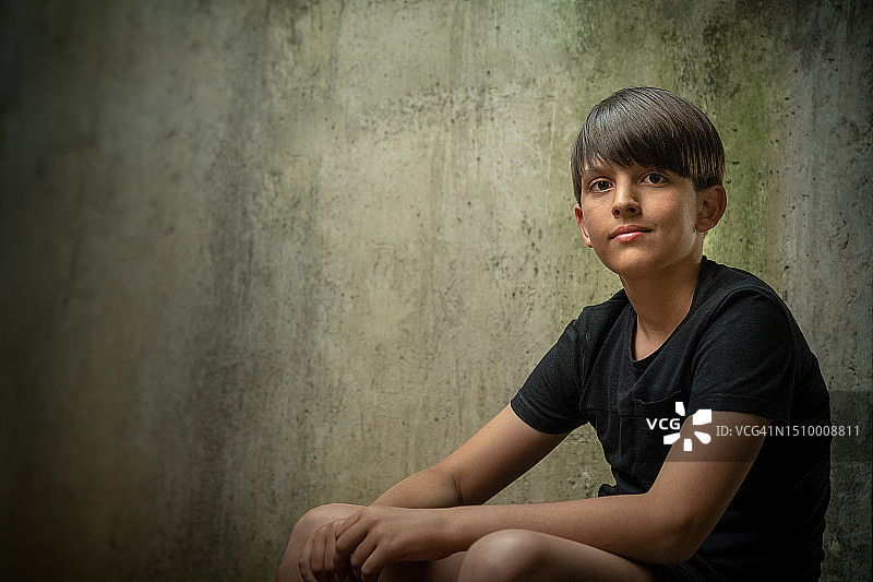 少年肖像图片素材