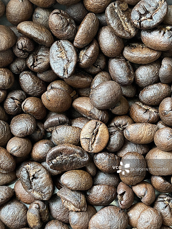 烘焙咖啡豆特写图片素材